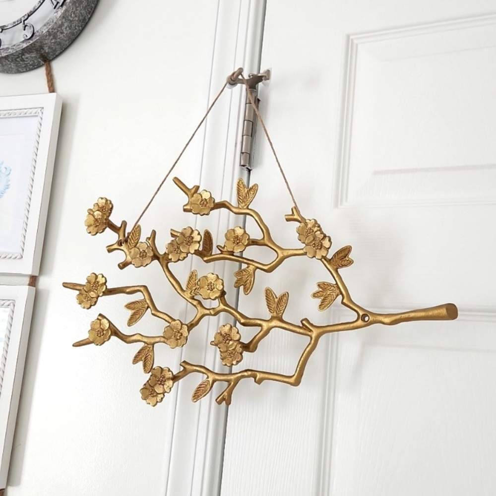 World Market - Gold Cherry Blossom Wall-Mounted
Jewelry/Key Holder